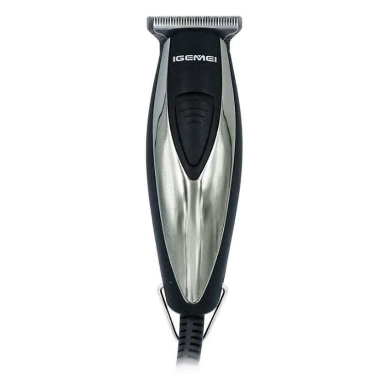 ماشین اصلاح موی سر و صورت جیمی مدل GM-830 با تیغه استیل ضد زنگ، برش مستقیم، قابلیت تنظیم سرعت، 7 شانه اصلاح از 0.2 تا 9 میلیمتر، وزن 200 گرم و منبع تغذیه برق با آداپتور