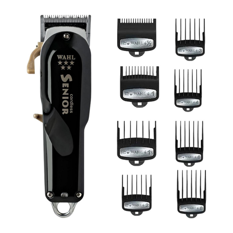 ماشین اصلاح موی سر و صورت وال پروفشنال مدل cordless senior به همراه شانه اصلاح بسته 8 عددی