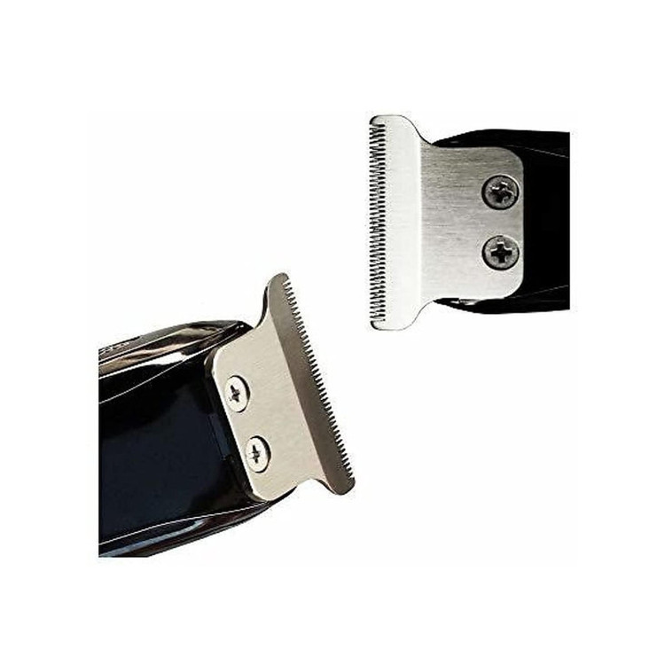 ماشین اصلاح موی سر و صورت جیمی مدل GM-6050 با تیغه استیل ضد زنگ، اصلاح برش مستقیم با دقت 0.1 میلیمتر، قابلیت صفرزن، خط زن و حجم زن، باتری با 70 دقیقه زمان استفاده و نمایشگر وضعیت شارژ و سه شانه اصلاح 1، 2 و 3 میلیمتری