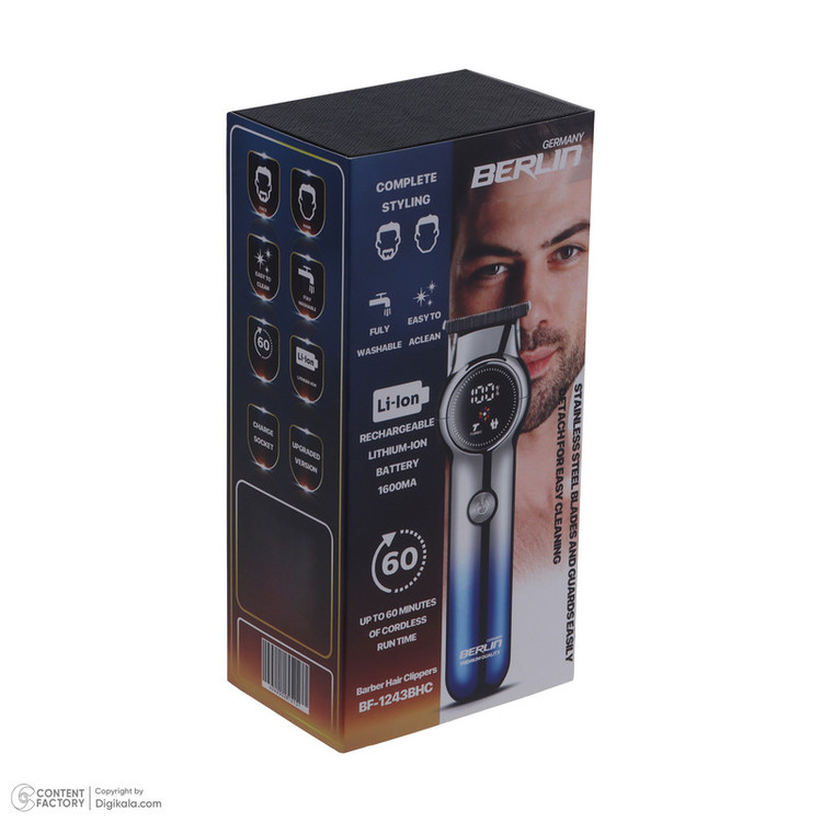 ماشین اصلاح موی صورت برلین مدل BG-1243