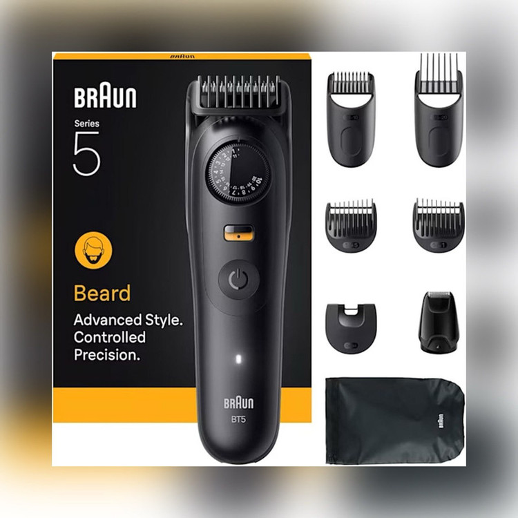 ماشین اصلاح موی صورت شارژی براون مدل BT5560