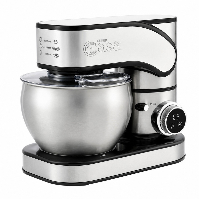 همزن کاسه‌دار 7 لیتری سوپر کاسا مدل CA-607