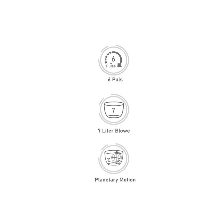 همزن کاسهدار 7 لیتری بیسمارک مدل BM2702