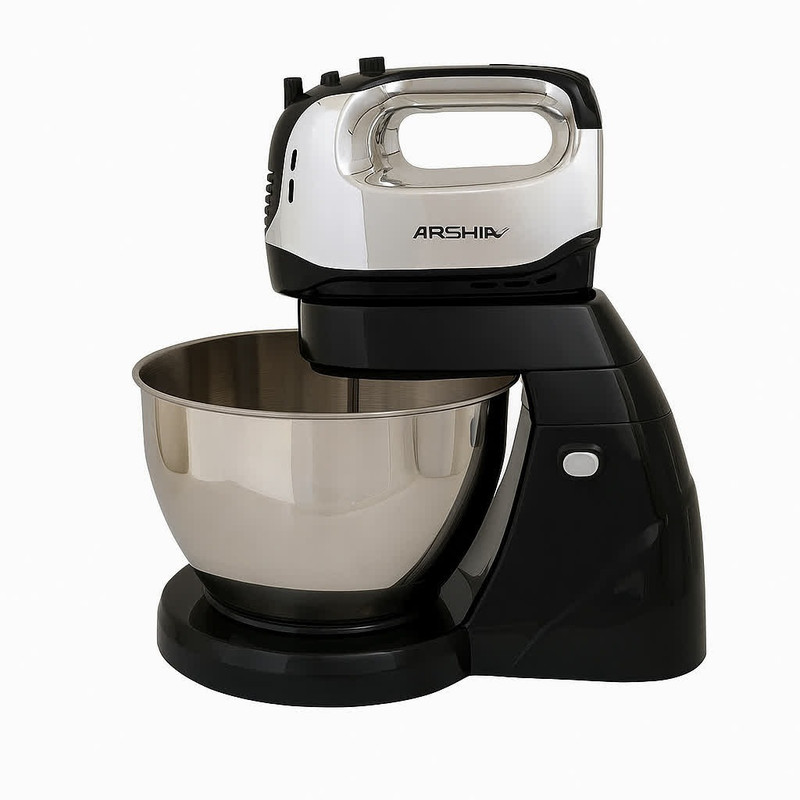 همزن کاسه‌دار 4 لیتری عرشیا مدل  HM 300-706