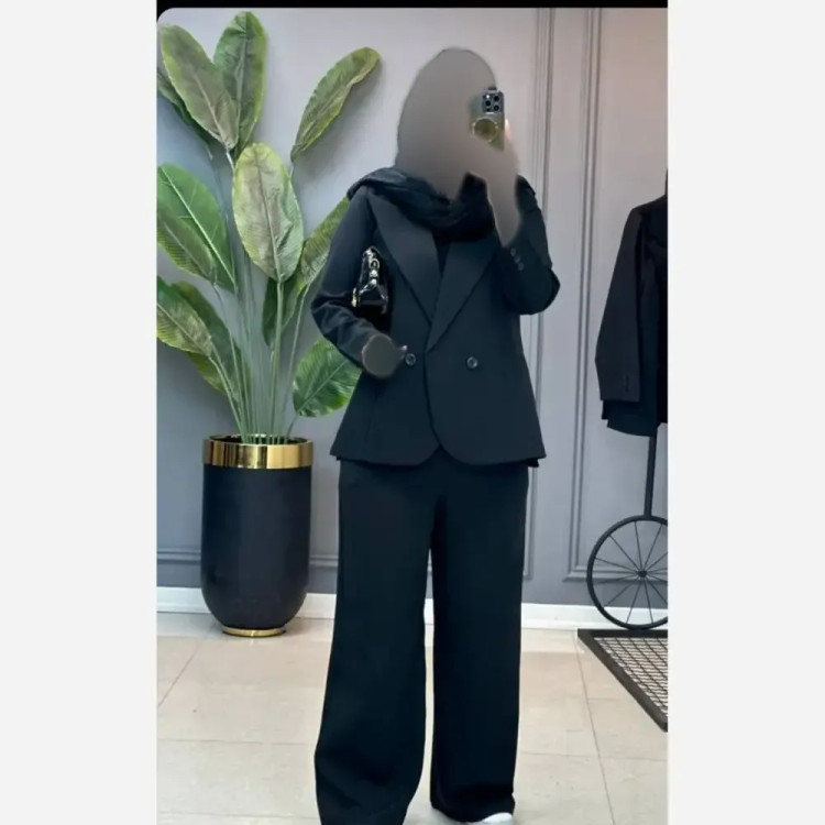کت تک زنانه مازراتی سبز رنگ مدل الماس درجه یک