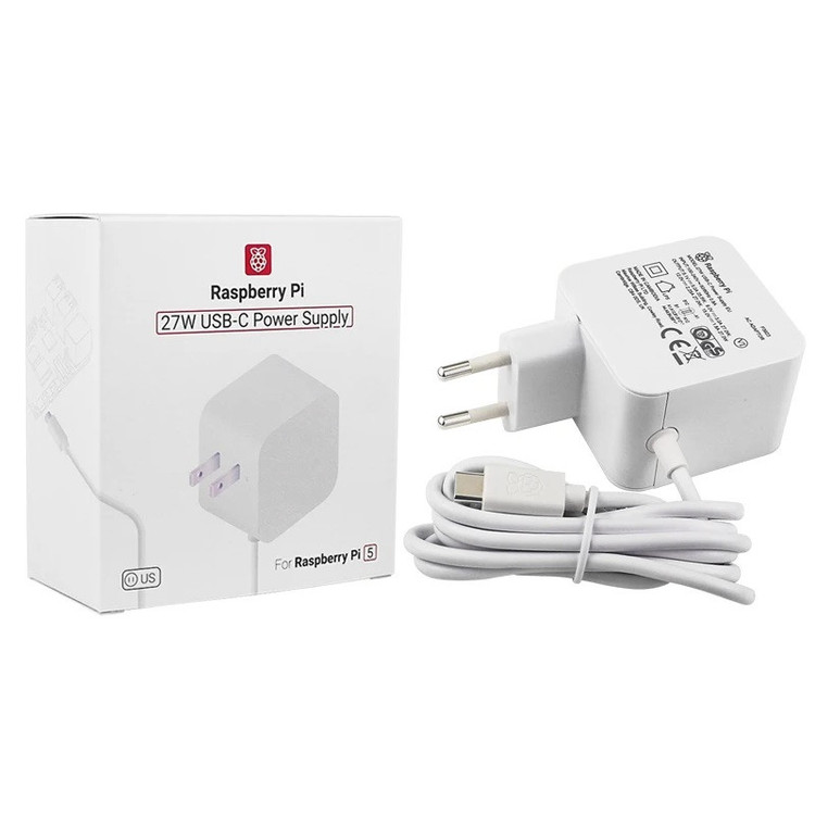 آداپتور شارژر رزبری پای مدل PI5 27W USB-C