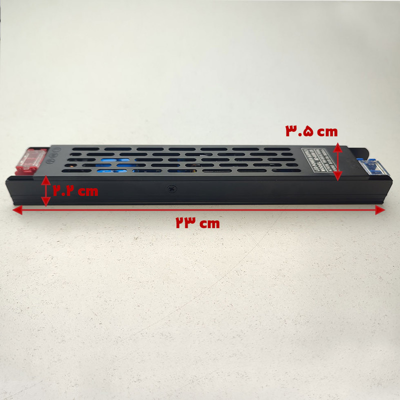 آداپتور سوئیچینگ 12 ولت 33 آمپر مدل MD-400W اسلیم