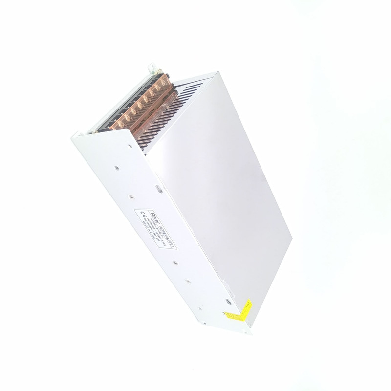 منبع تغذیه سوئیچینگ 24 ولت 20 آمپر ریور مدل S-480-24 مناسب برای سیستم صوتی و تصویری