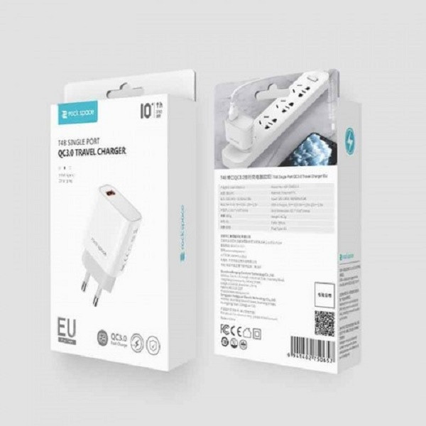 آداپتور شارژر راک اسپیس مدل T48