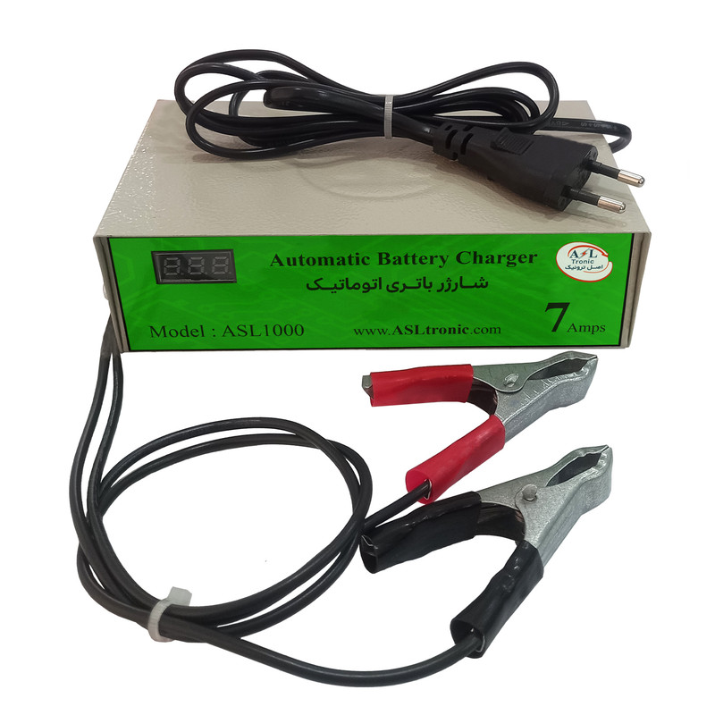 شارژر باتری7 آمپر اصل ترونیک مدل ASL1000