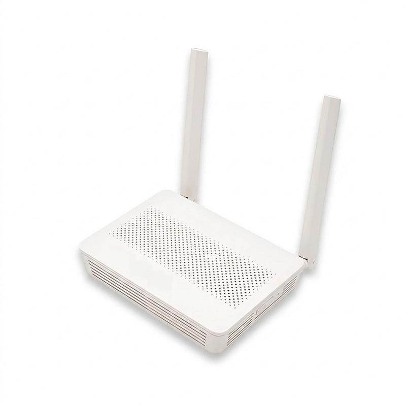مودم فیبر نوری دوبانده مدل EG8145V5 با پشتیبانی از شبکه 4G، سرعت بیسیم تا 866 مگابیت، دو آنتن خارجی، قابلیت اتصال 10 کاربر و رابط USB مناسب استفاده خانگی و اداری