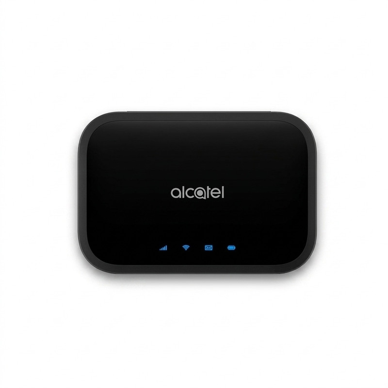 مودم همراه 4G آلکاتل مدل MW12VK با پشتیبانی CAT12، سرعت دانلود 600 و آپلود 100 مگابیت بر ثانیه، اتصال همزمان 32 کاربر، باتری 4300 میلیآمپر ساعت و اتصال بیسیم و باسیم