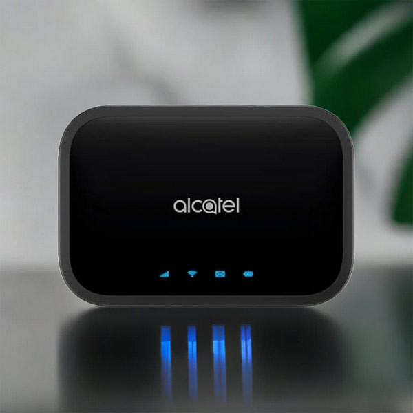 مودم همراه 4G آلکاتل مدل MW12VK با پشتیبانی CAT12، سرعت دانلود 600 و آپلود 100 مگابیت بر ثانیه، اتصال همزمان 32 کاربر، باتری 4300 میلیآمپر ساعت و اتصال بیسیم و باسیم