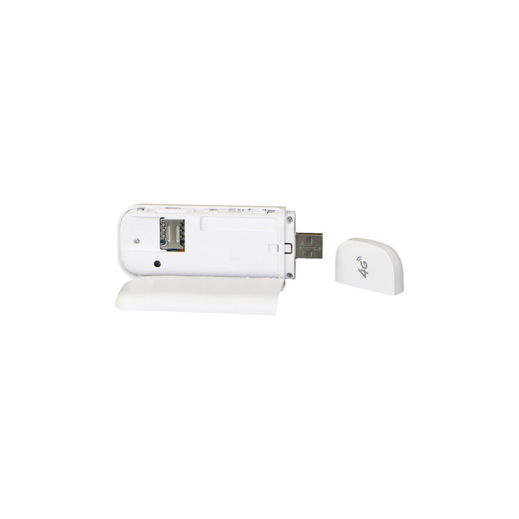 مودم سیمکارتی 4G قابل حمل رایمون مدل LTE-4G با اتصال USB و وایفای، پشتیبانی از 10 دستگاه و سرعت دانلود 150 مگابیت بر ثانیه