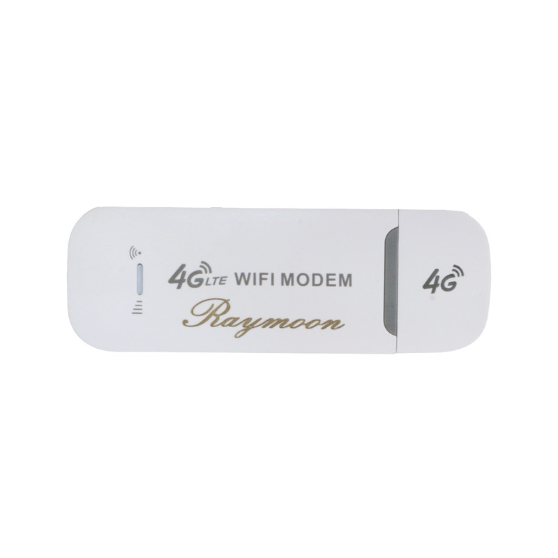 مودم سیمکارتی 4G قابل حمل رایمون مدل LTE-4G با اتصال USB و وایفای، پشتیبانی از 10 دستگاه و سرعت دانلود 150 مگابیت بر ثانیه