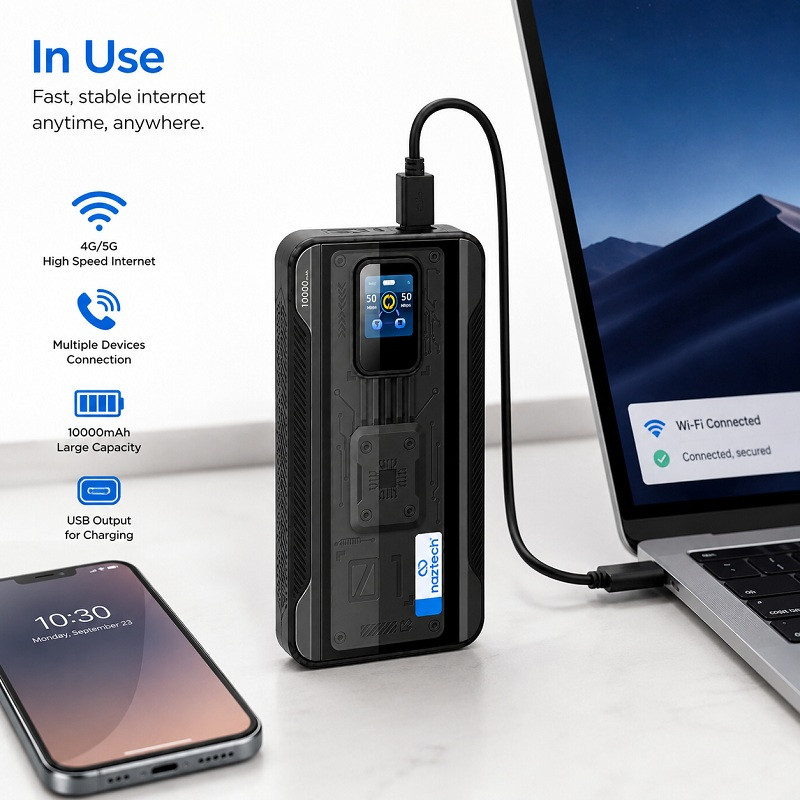 مودم روتر 4G LTE قابل حمل نزتک مدل 99G Plus