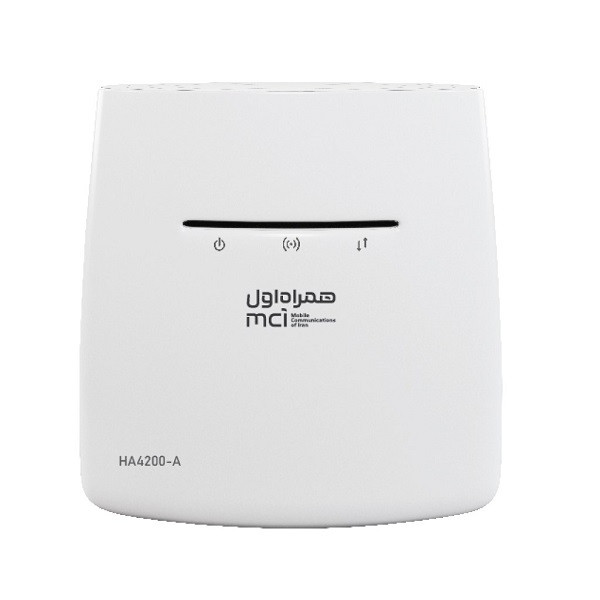 مودم 4G همراه اول مدل HA4200-A به همراه کارت فعال‌سازی سیم‌کارت اعتباری