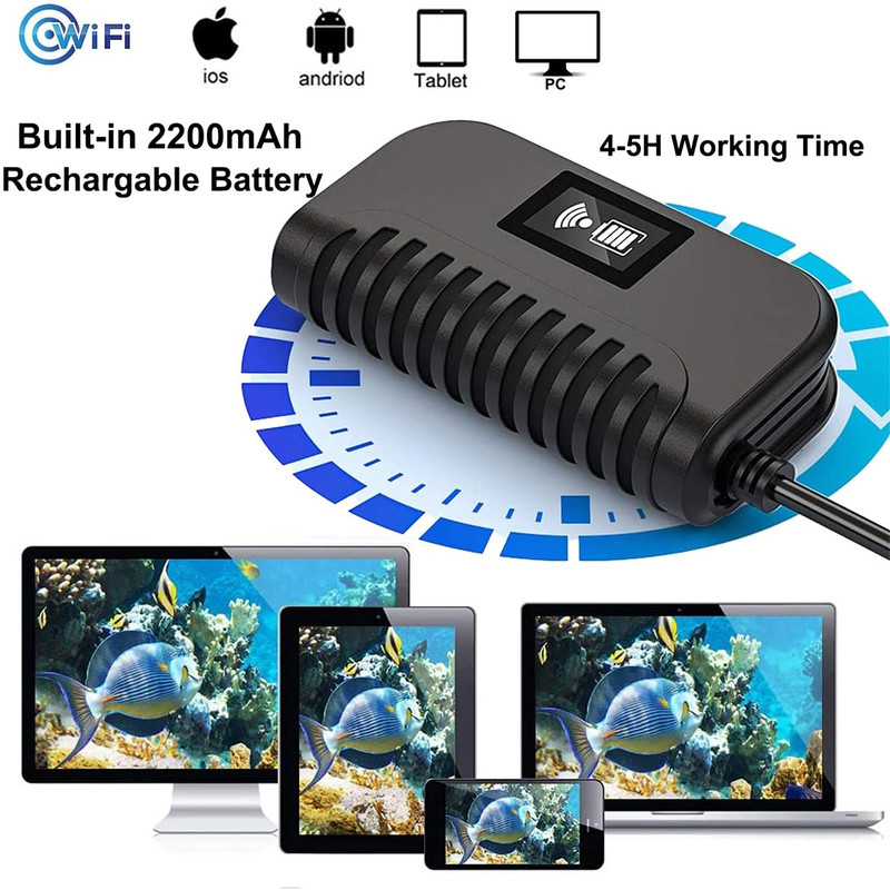 دوربین آندوسکوپی مدل وای فای کد WIFI Auto Fokus