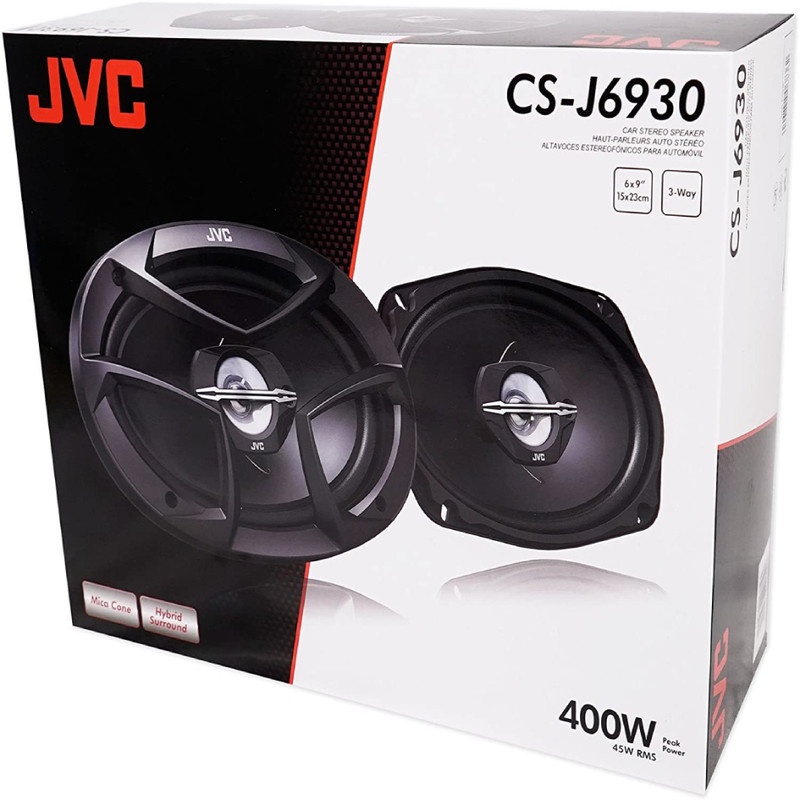 اسپیکر خودرو جی وی سی مدل CS-J6930 بسته دو عددی