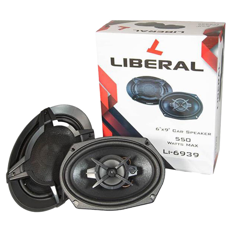 اسپیکر پشت خودرو لیبرال مدل Li-6939 سایز 6x9 اینچ بسته دوعددی
