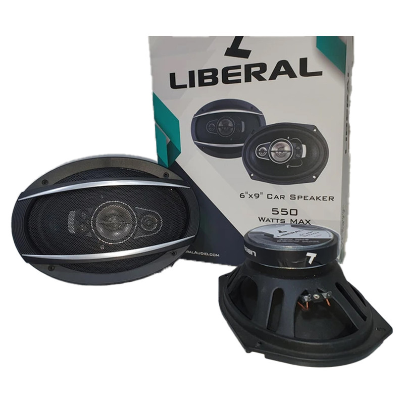 اسپیکر پشت خودرو لیبرال مدل Li-6977 سایز 6x9 اینچ بسته دوعددی