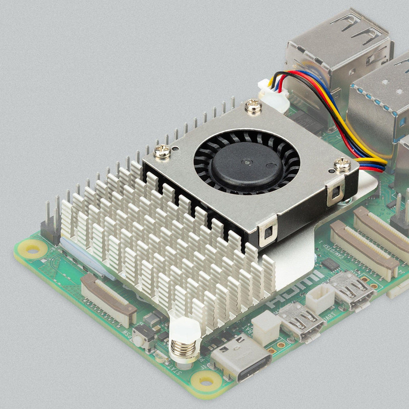 خنک کننده پردازنده رزبری پای مدل Active Cooler Pi 5