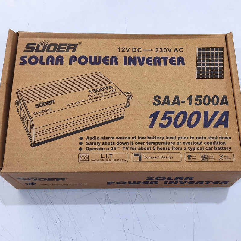اینورتر سوئر مدل SAA-1500A ظرفیت 1500 وات