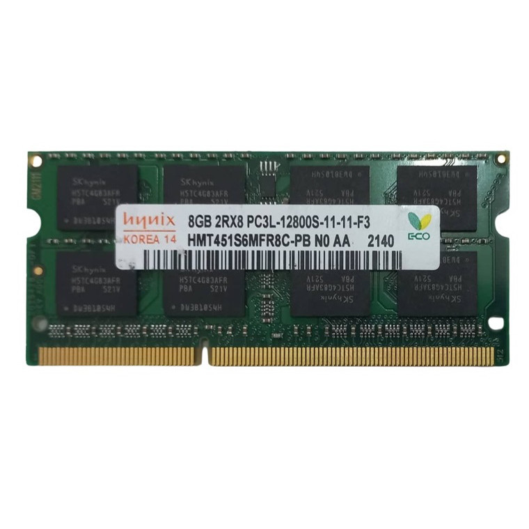رم لپتاپ DDR3L تک کاناله 12800S مگاهرتز CL11 هاینیکس مدل PC3L-1600 ظرفیت 8 گیگابایت