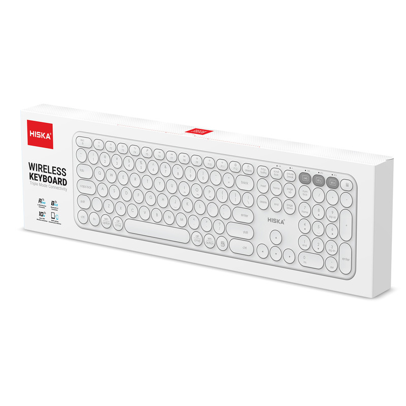 کیبورد وایرلس هیسکا مدل HX-KE250