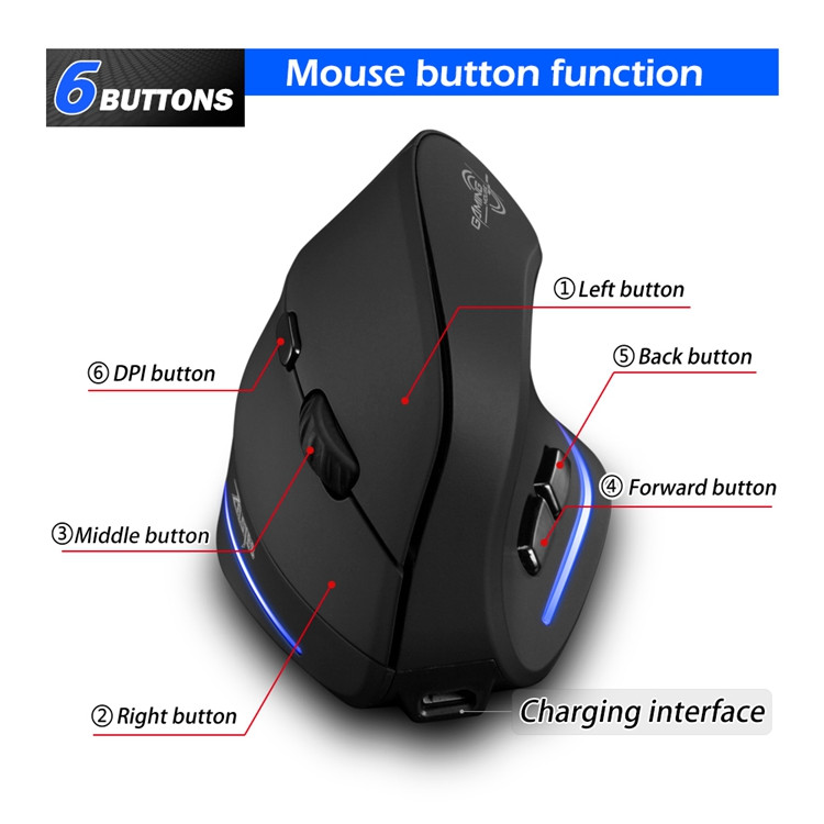 ماوس بی سیم مخصوص بازی زیلوتس مدل F-35