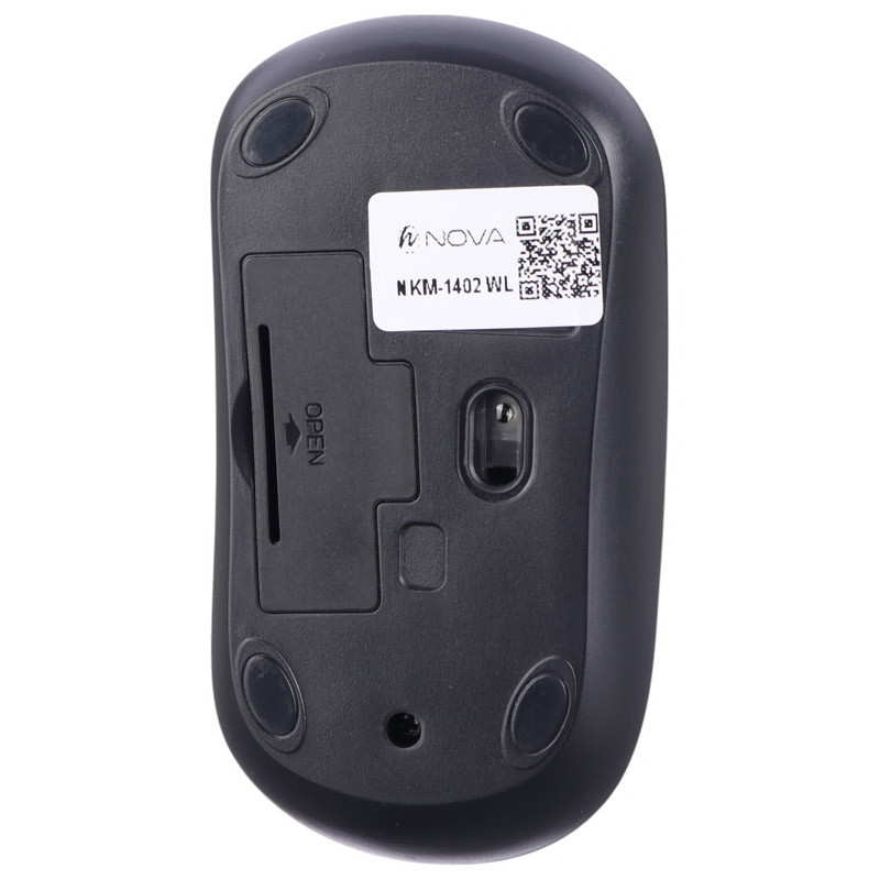 کیبورد و ماوس بی سیم نوا مدل NKM-1402WL