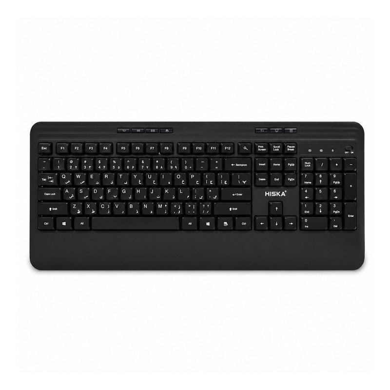 کیبورد و ماوس بیسیم هیسکا مدل H-MK25