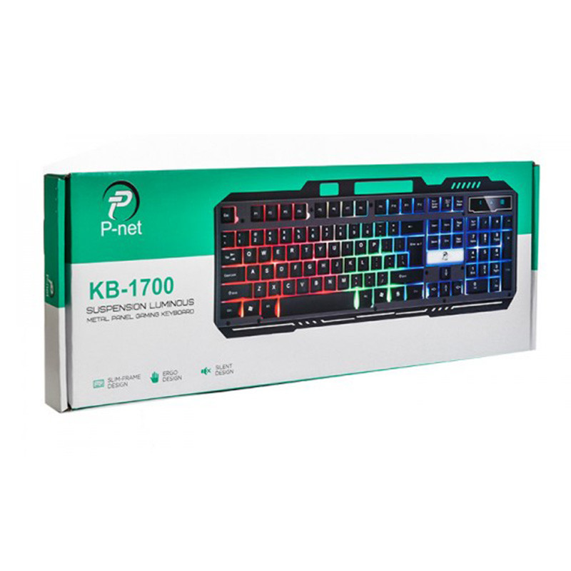کیبورد مخصوص بازی پی نت مدل KB1700