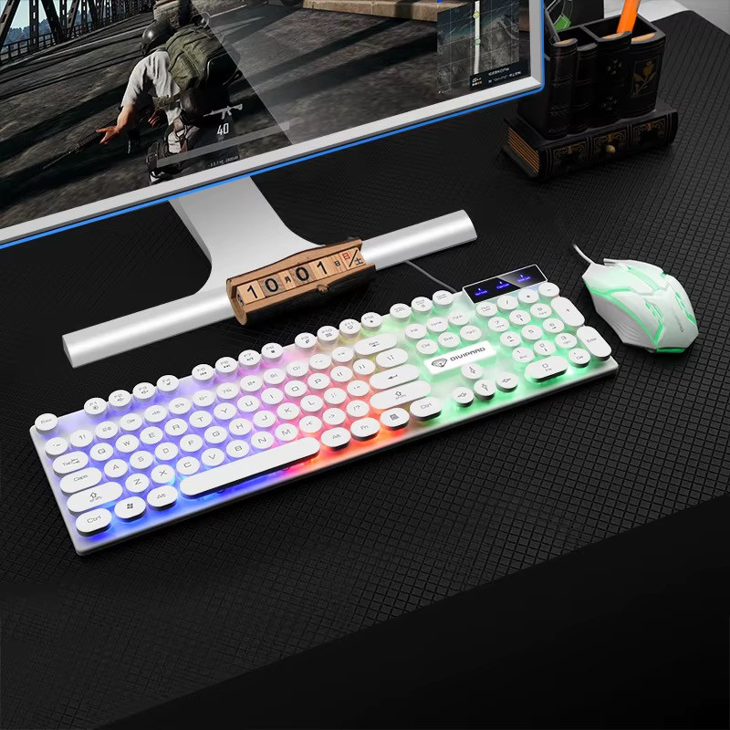 کیبورد و ماوس گیمینگ دیوایپارد مدل GMK-30