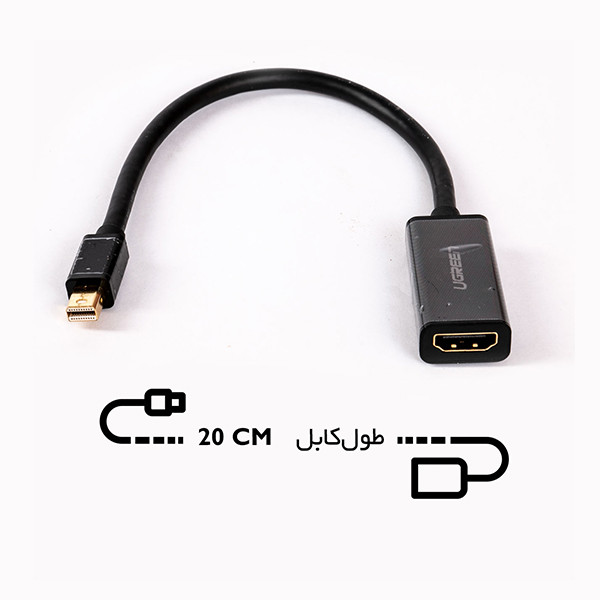 مبدل Mini Displayport به HDMI یوگرین مدل MD112-10461