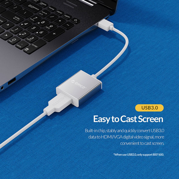 مبدل USB 3.0 به HDMI اوریکو مدل UTH