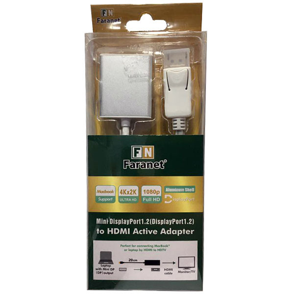 مبدل DisplayPort به HDMI فرانت مدل DP2HA