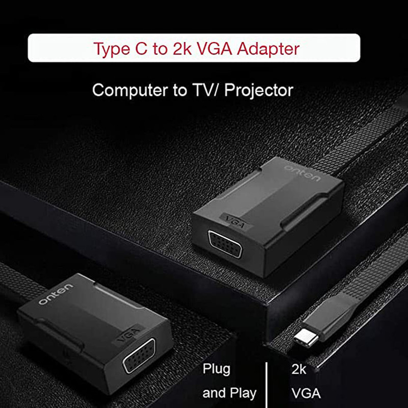 مبدل USB-C به VGA اونتن مدل 9588