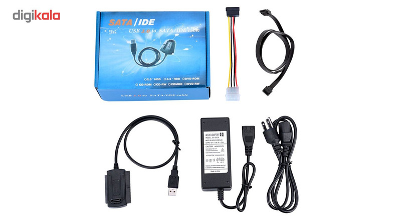 مبدل SATA و IDE به USB 2.0 مدل 52x