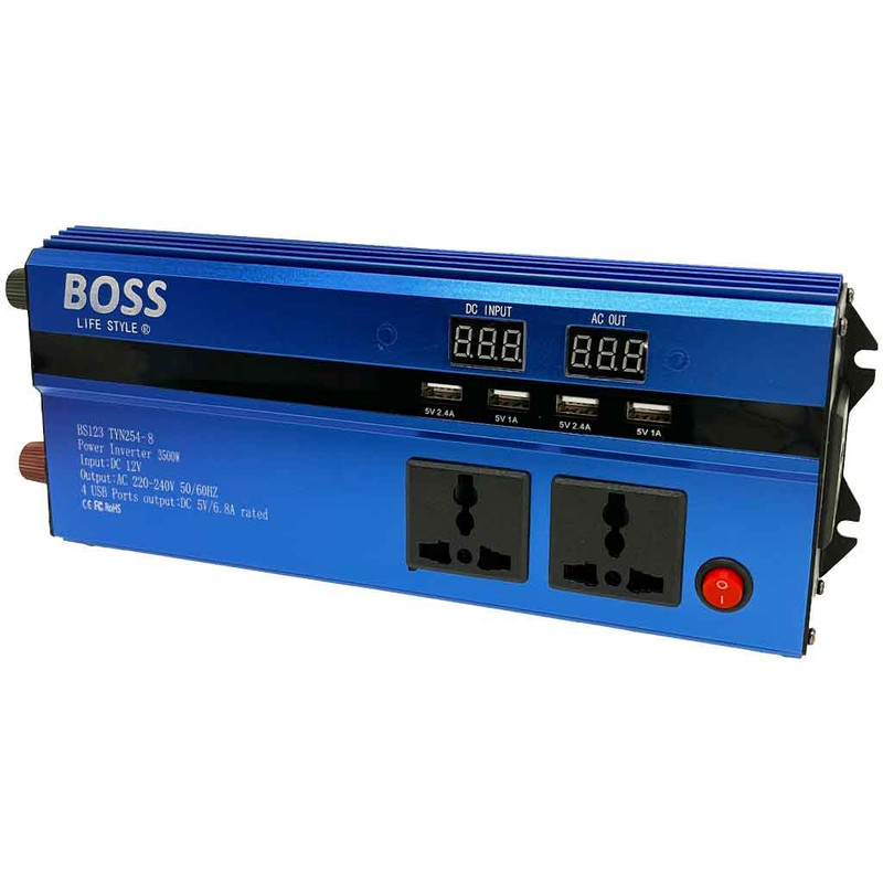 مبدل برق 12 به 220 ولت باس مدل 3500 وات کد jt-35