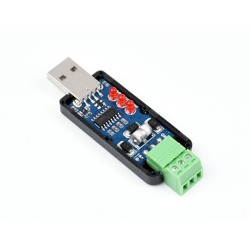 مبدل صنعتی USB به سریال ویوشیر مدل USB TO RS485 (B)