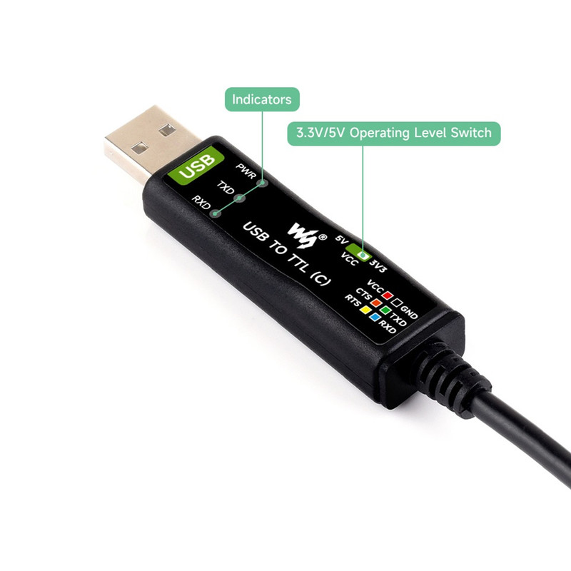 مبدل صنعتی USB به سریال ویوشیر مدلUSB TO TTL (C)