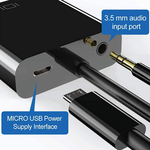 مبدل HDMI به VGA فرانت مدل FN-HVAM