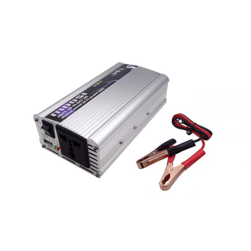 مبدل برق خودرو TBE مدل 12V-TO-220V-1500W