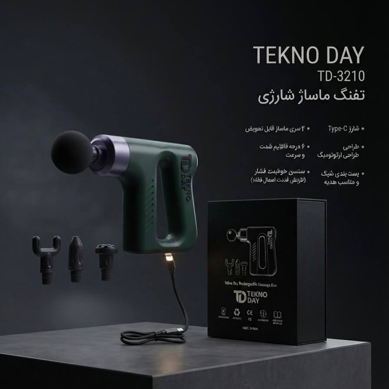 ماساژور برقی تکنودی مدل TD3210
