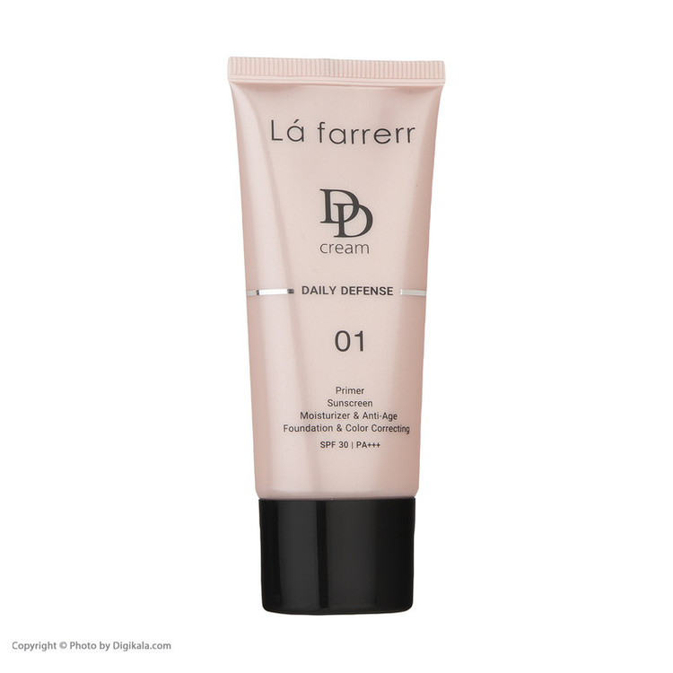 دی دی کرم رنگی لافارر SPF30 مدل 01 مناسب انواع پوست حجم 33 میلی لیتر