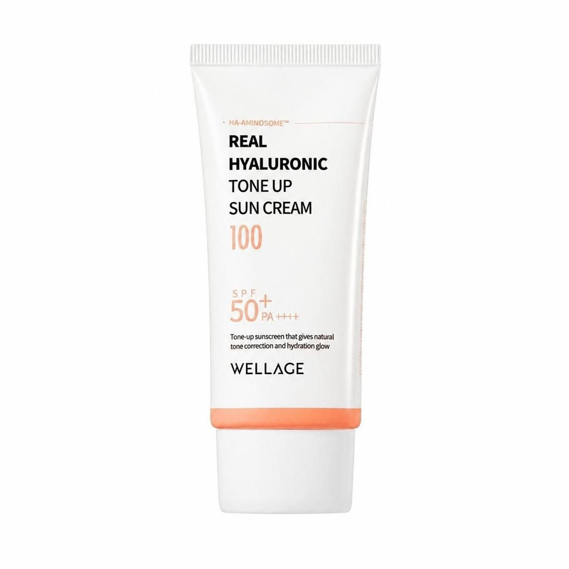 کرم ضد آفتاب ولیج مدل W7 حجم 50 میلیلیتر، حاوی هیالورونیک اسید با SPF 50 و PA++++ و جلوه مات مناسب انواع پوست