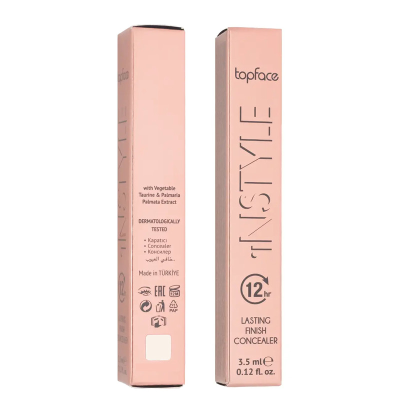کانسیلر تاپ فیس مدل Lasting Finish سری Instyle شماره 002