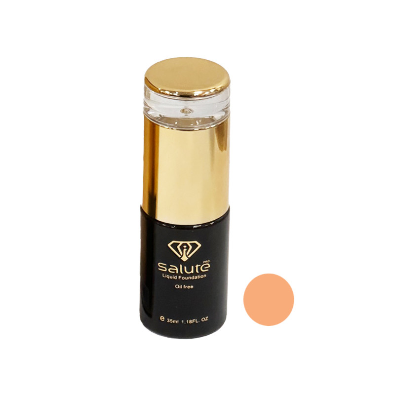 کرم پودر مایع SPF25 سالوته پرو مدل OIL FREE شماره 511 مناسب برای انواع پوست حجم 35 میلیلیتر