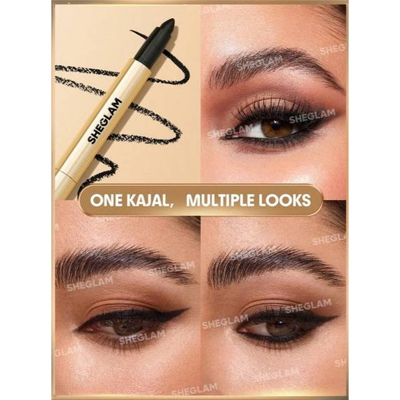 مداد چشم شیگلم مدل Bold Moves Kohl رنگ مشکی شماره 01